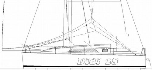 Didi 28 radius chine plywood boat plans
